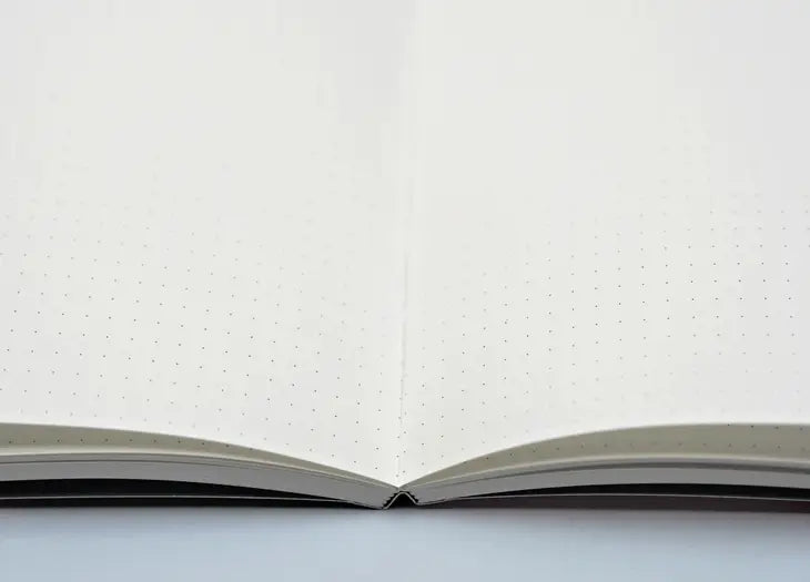 Lava Lay Flat Notebook, Dot Grid