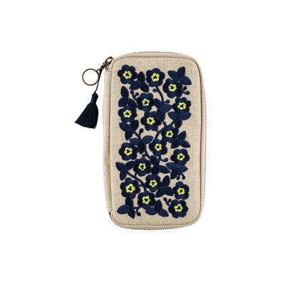 Hobonichi Small Drawer Pouch - Ukranian Flowers