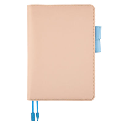 Couverture de livre Hobonichi Life, grande, couverture bleu clair/noir | EN MAGASIN UNIQUEMENT