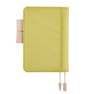 Couverture de livre Hobonichi Life, A6, couverture bleu clair/rose | EN MAGASIN UNIQUEMENT