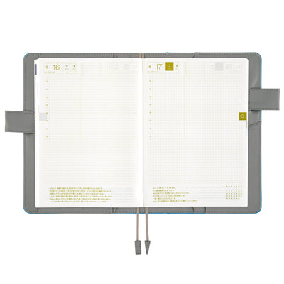 Hobonichi Techo 2025 Cousin Cover, A5 - Colors: Winter City