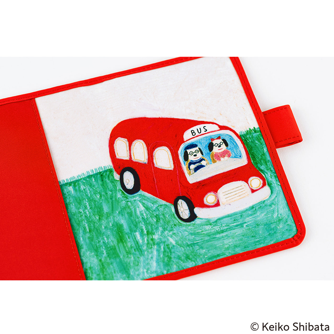 Hobonichi Techo 2025 Couverture originale, A6 - Keiko Shibata : La gestion des bus par M. et Mme Inoue