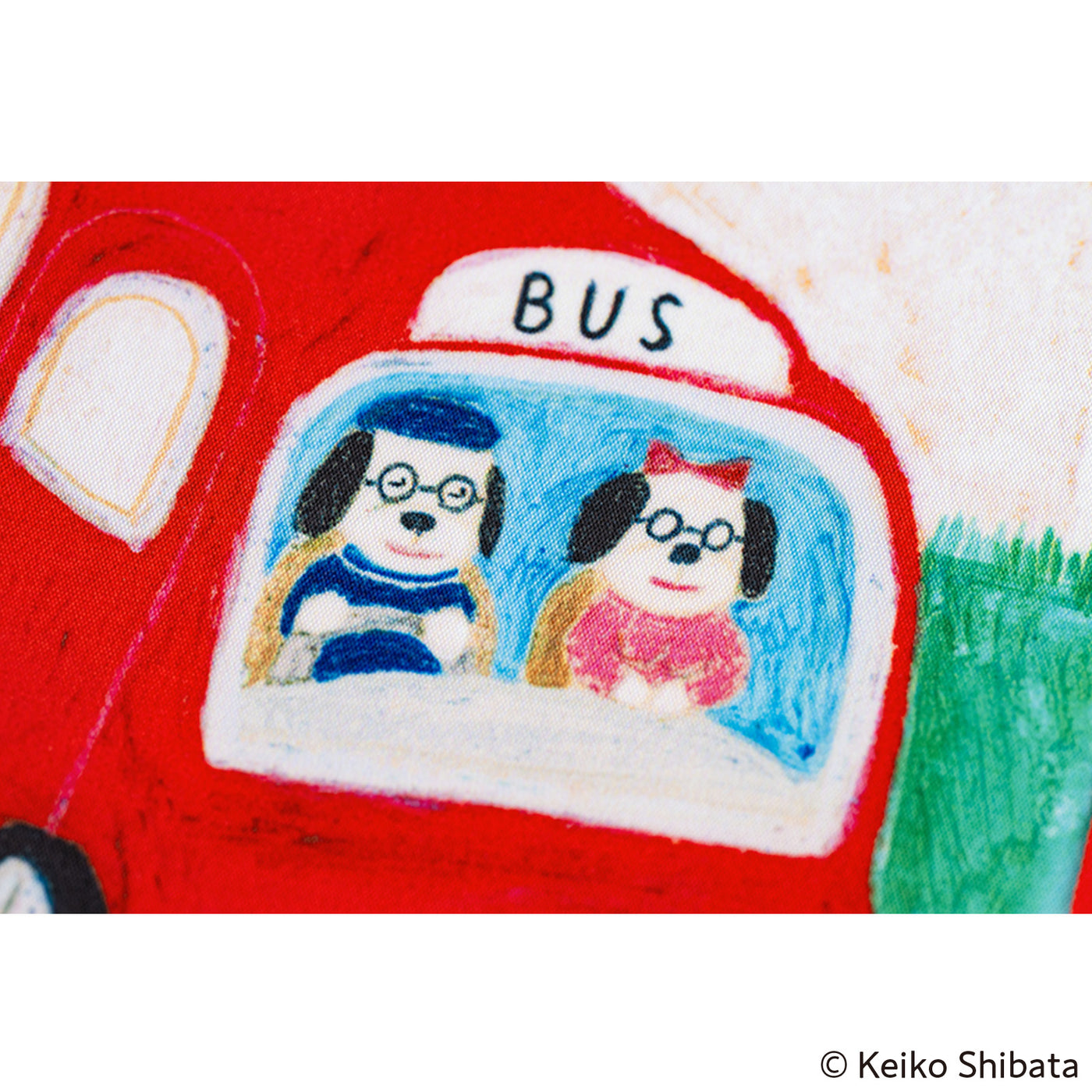 Hobonichi Techo 2025 Original Cover, A6 - Keiko Shibata: Bus Management by Mr. and Mrs. Inoue