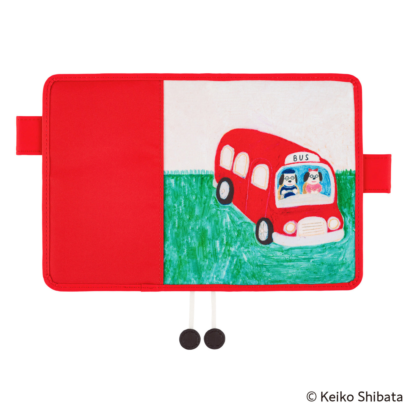 Hobonichi Techo 2025 Original Cover, A6 - Keiko Shibata: Bus Management by Mr. and Mrs. Inoue