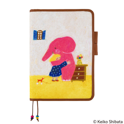 Hobonichi Techo 2025 Cousin Cover, A5 - Keiko Shibata: Emotional Reunion with Kariya-san