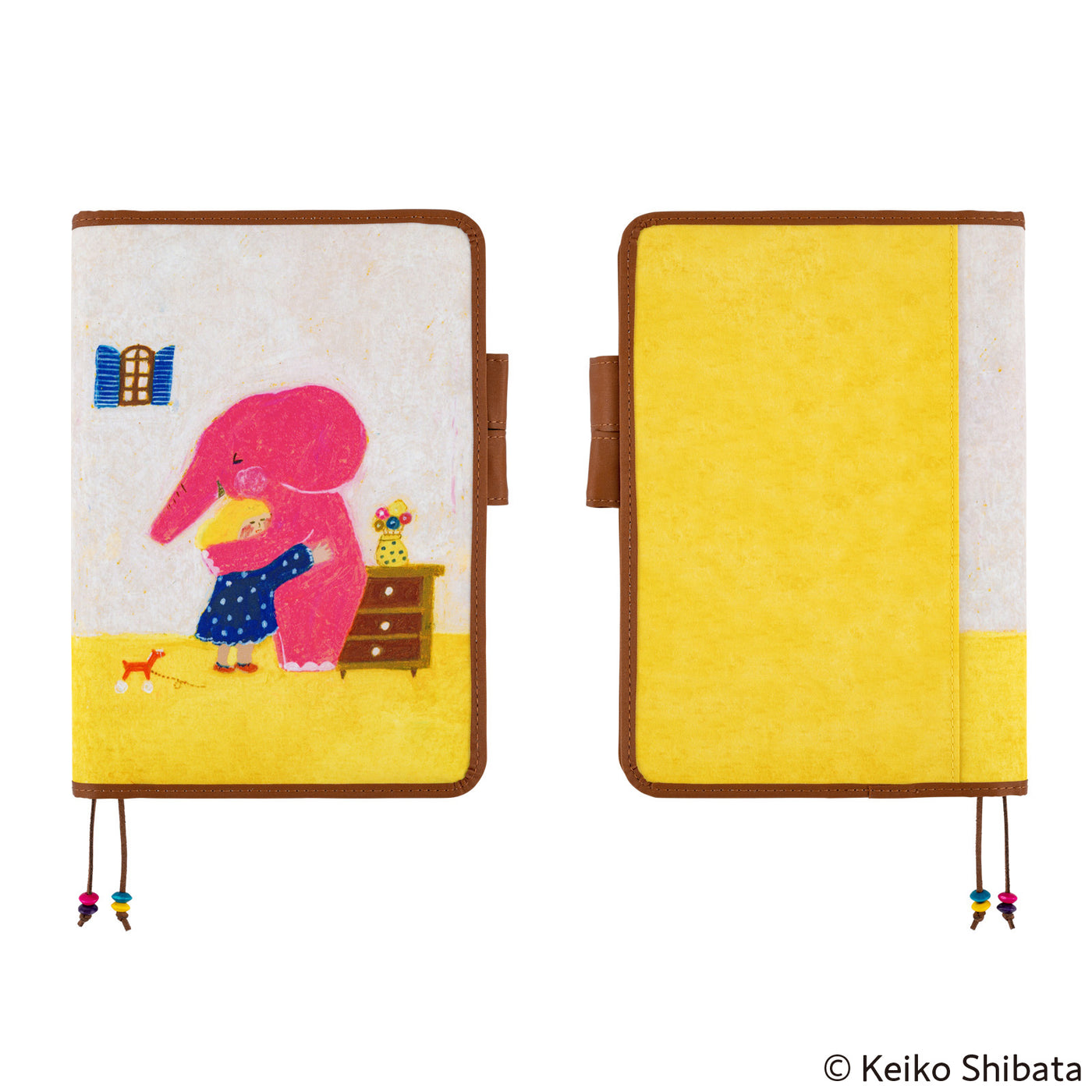 Hobonichi Techo 2025 Cousin Cover, A5 - Keiko Shibata: Emotional Reunion with Kariya-san