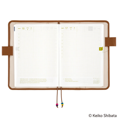 Hobonichi Techo 2025 Portada prima, A5 - Keiko Shibata: Reunión emocional con Kariya-san