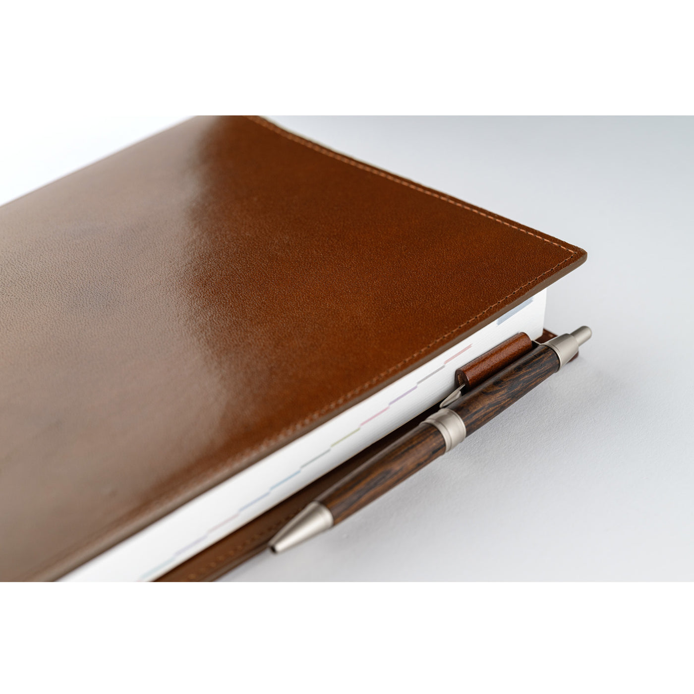 Hobonichi Techo 2025 Cousin Cover, A5 - Leather: Taut (Brown)