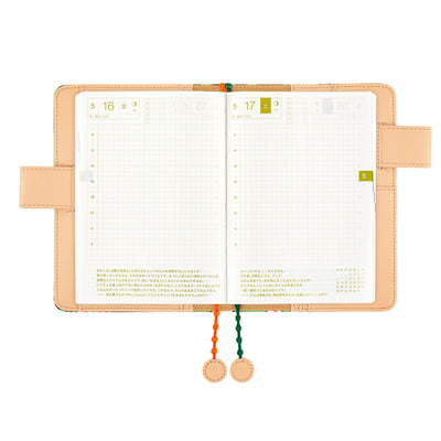 Hobonichi Techo 2025 Couverture originale, A6 - Mina Perhonen : Hutte