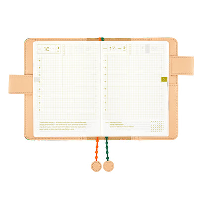 Hobonichi Techo 2025 Portada original, A6 - Mina Perhonen: Hutte