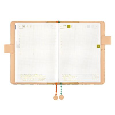 Hobonichi Techo 2025 Funda para primos, A5 - Mina Perhonen: Hutte