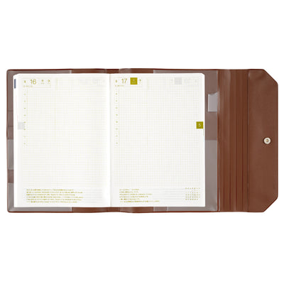 Hobonichi Techo Cousin Cover, A5 - Alettone (Brown)