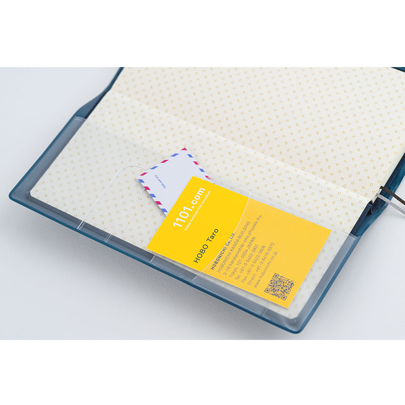 Hobonichi Techo Couverture Semaines 2025 - Alettone : Marine