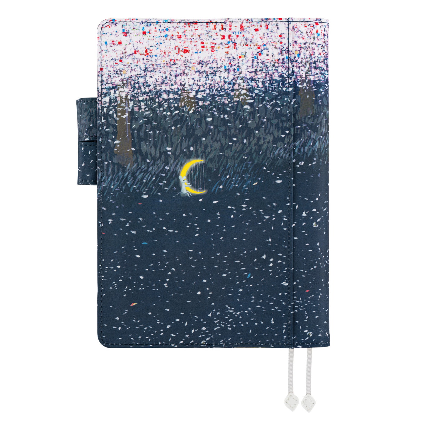 Hobonichi Techo 2025 Cousin Cover, A5 - Hiroko Kubota : Le ton des fleurs illuminées