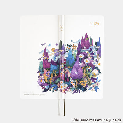 Semanas de Hobonichi Techo 2025 - Masamune Kusano x Jjunaida: Through the Purple Night (Inglés)