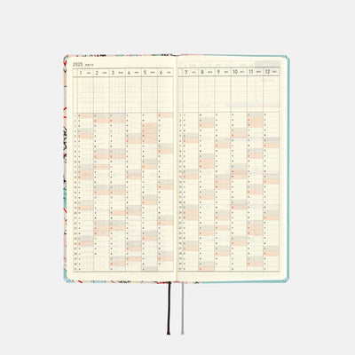 Semanas Hobonichi Techo 2025 - Unsodo: Bijutsukai, Decoraciones Tanabata (inglés)