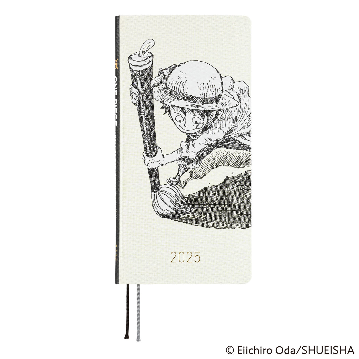 Hobonichi Techo 2025 Weeks - ONE PIECE: Straw Hat Luffy (Ivory)