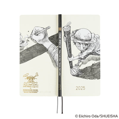 Hobonichi Techo 2025 Weeks - ONE PIECE: Straw Hat Luffy (Ivory)