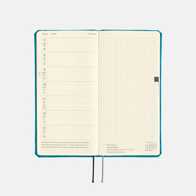 Hobonichi Techo 2025 Weeks - Bow & Tie: Cherry (English)