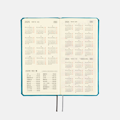 Hobonichi Techo 2025 Weeks - Bow & Tie: Cherry (English)