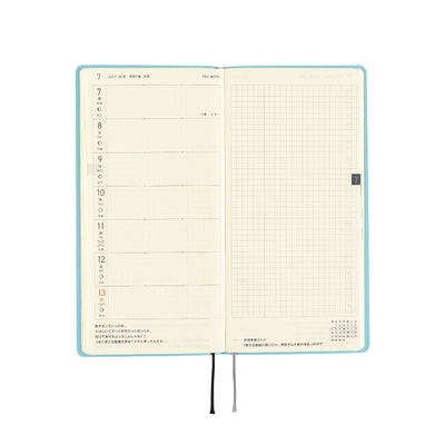 Hobonichi Techo 2025 Semanas - Suave: Soda de vainilla (inglés)