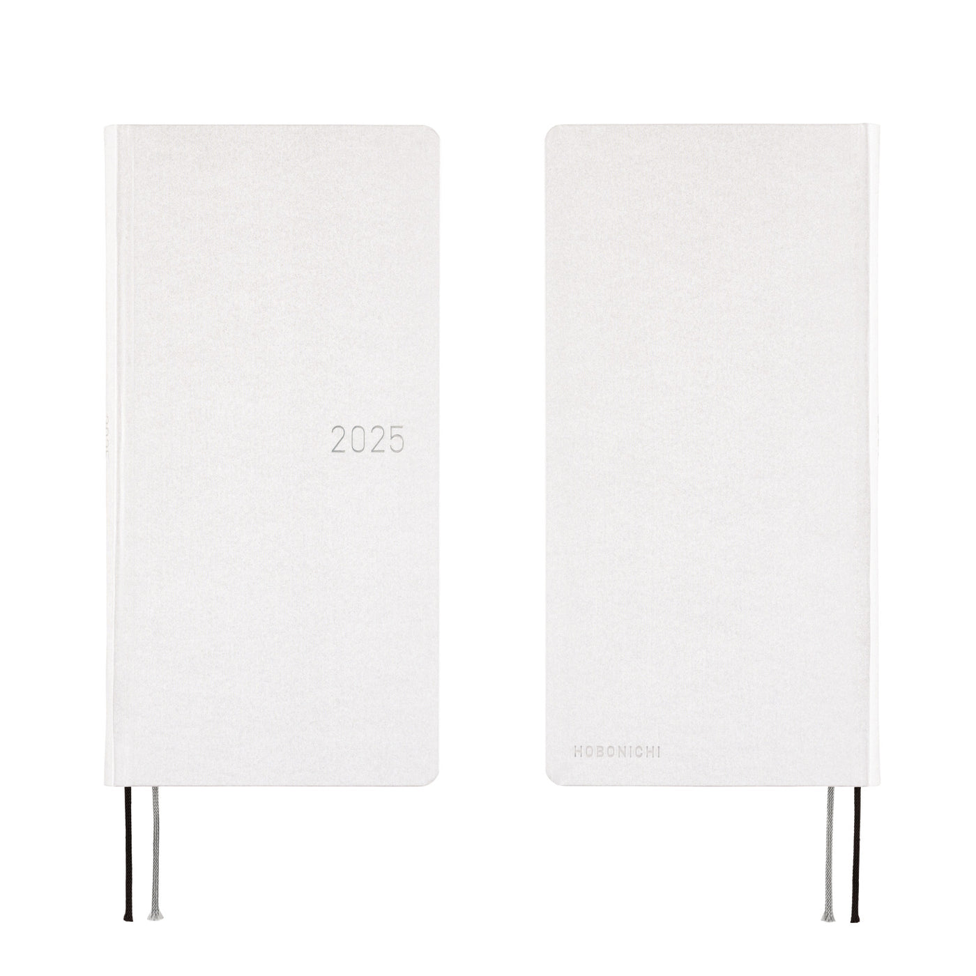 Hobonichi Techo 2025 Weeks - Paper Series: Platinum White (English)