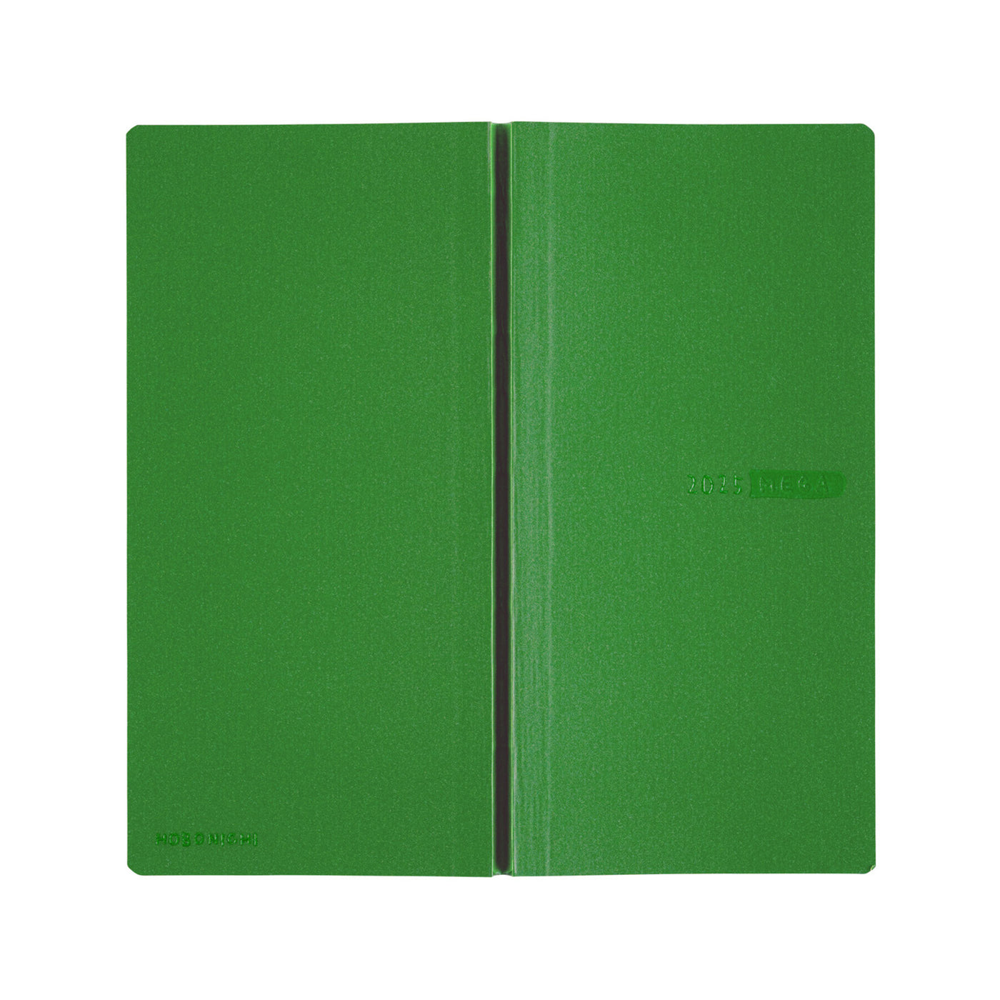 Hobonichi Techo 2025 Weeks MEGA - Zapatillas: Verde hoja (inglés)