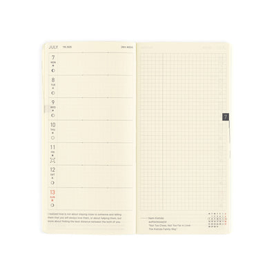 Hobonichi Techo 2025 Weeks MEGA - Sneaker: Leaf Green (English)