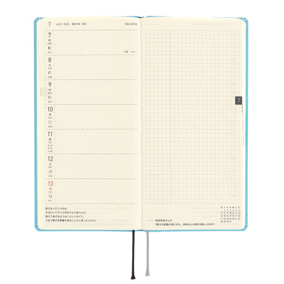 Hobonichi Techo 2025 Weeks MEGA - Colors: Lemon Water (English)