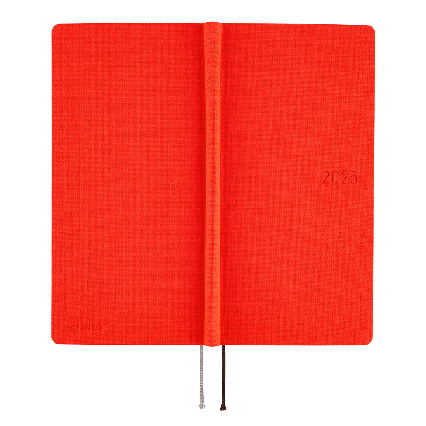 Hobonichi Techo 2025 Semaines MEGA - Couleurs : Piment (Anglais)