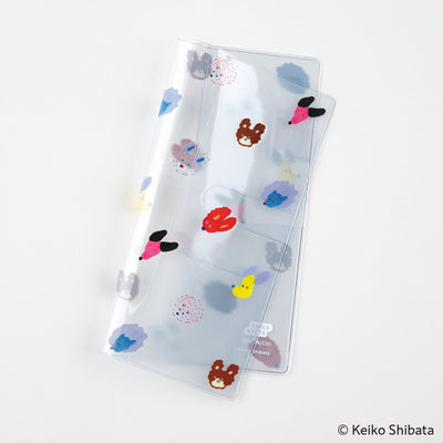 Hobonichi Techo Weeks Clear Cover - Keiko Shibata: Dog Ears Fluttering in the Wind