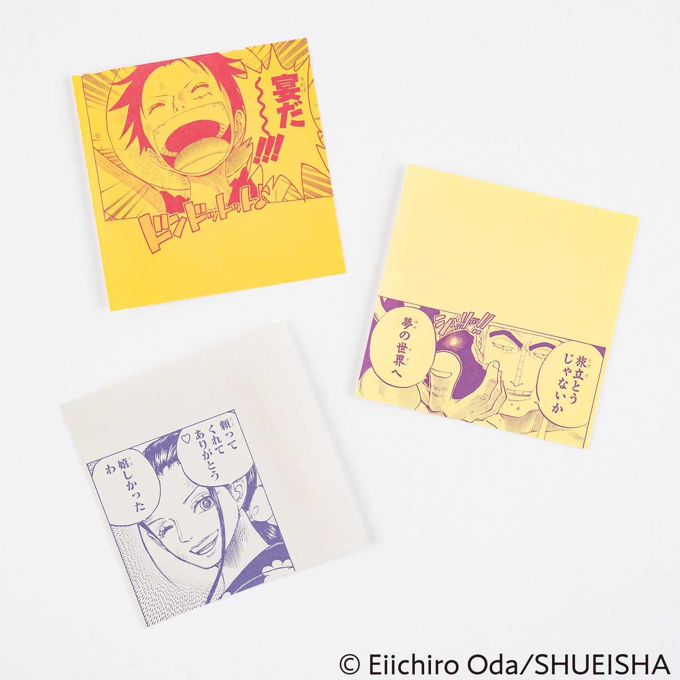 Hobonichi ONE PIECE Square Letter Paper to Share Your Feelings, Vol. 3