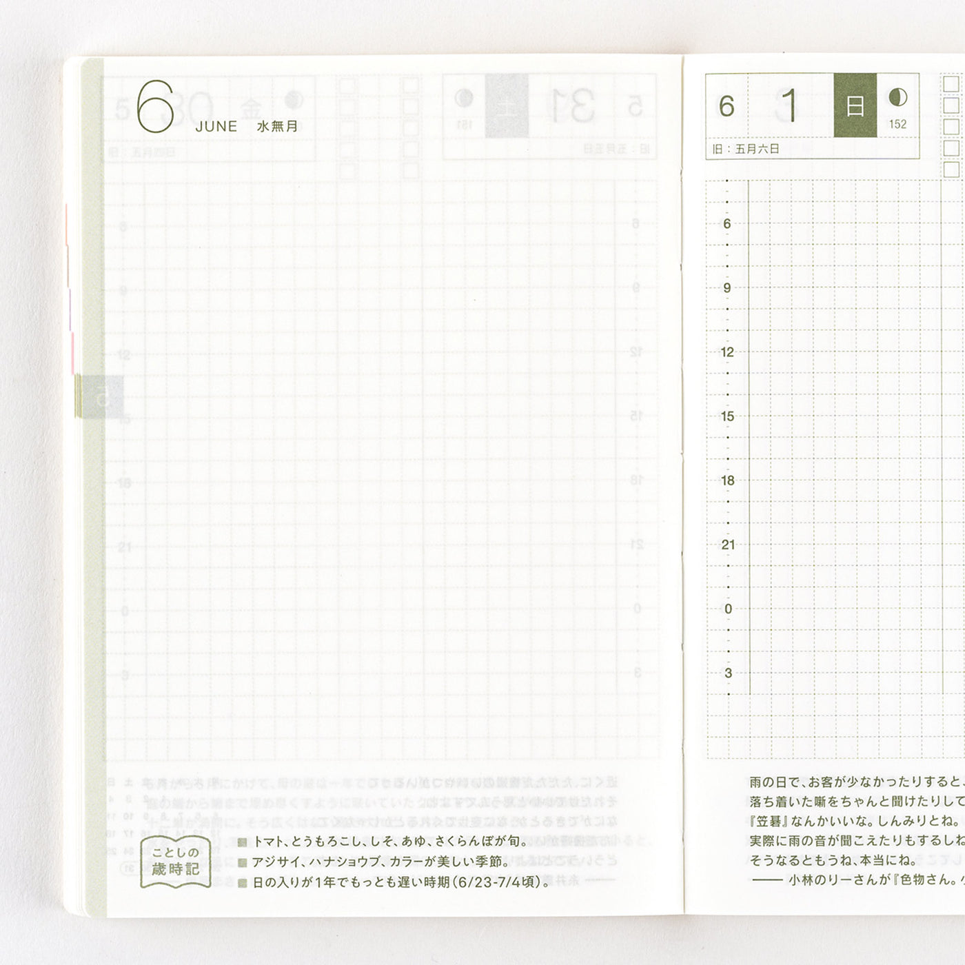 Hobonichi Techo 2025 Original Book, A6 (Japanese)