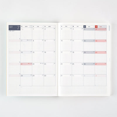 Hobonichi Techo 2025 Cousin Avec, A5 (Japanese)