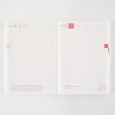 Hobonichi Techo 2025 Cousin, A5 (anglais)