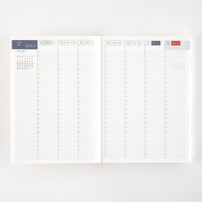 Hobonichi Techo 2025 Cousin, A5 (anglais)