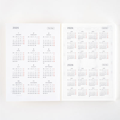 Hobonichi Techo 2025 Primo, A5 (inglés)