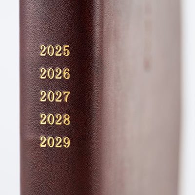 Hobonichi Techo 2025 Livre 5 ans, A6 - 2025-2029 (japonais)