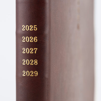 Hobonichi Techo 2025 5-Year Book, A5 - 2025-2029 (Japanese)