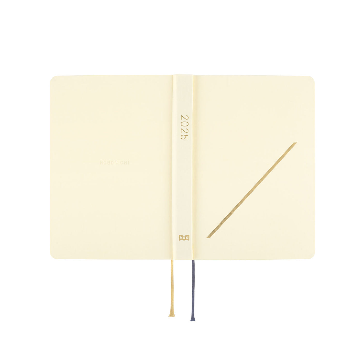 Hobonichi Techo 2025 HON, A6 - Slash: Ivory (English)