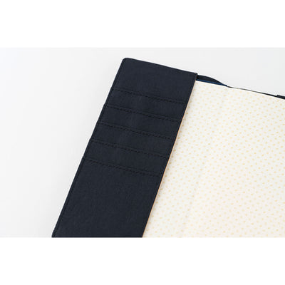 Hobonichi Techo Couverture des Semaines 2025 - Tragen : Noir