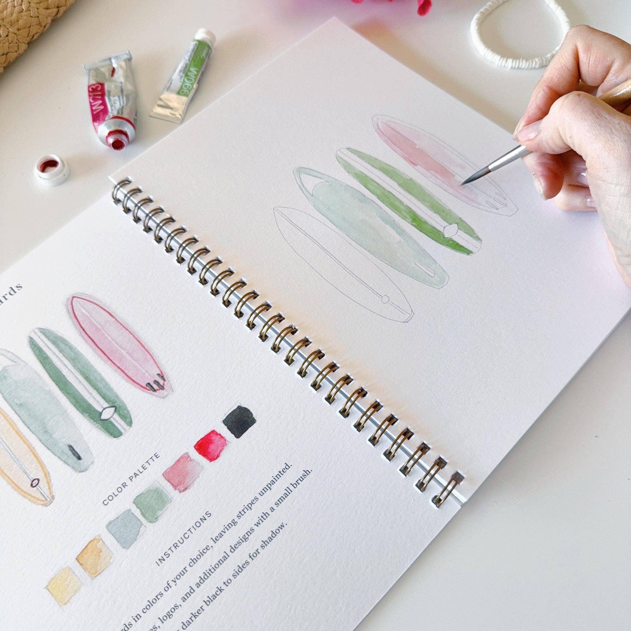 Sunday August 10th, 2 PM | Beginning Watercolor Class w/ Debbie Bitner