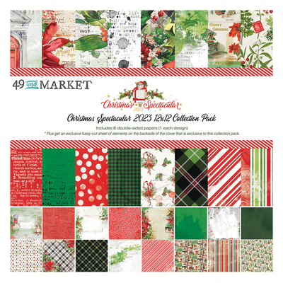 49 & Market Christmas Spectacular 8 Pack, 12" x 12"