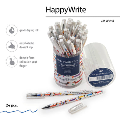 HappyWrite Ballpoint Pen, 0.5mm, Dogs