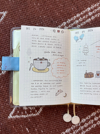 Hoja de pegatinas washi del conejito de avena de Dana Ate