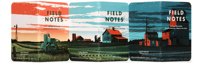 Field Notes Heartland Grid Notebooks, 3 pk