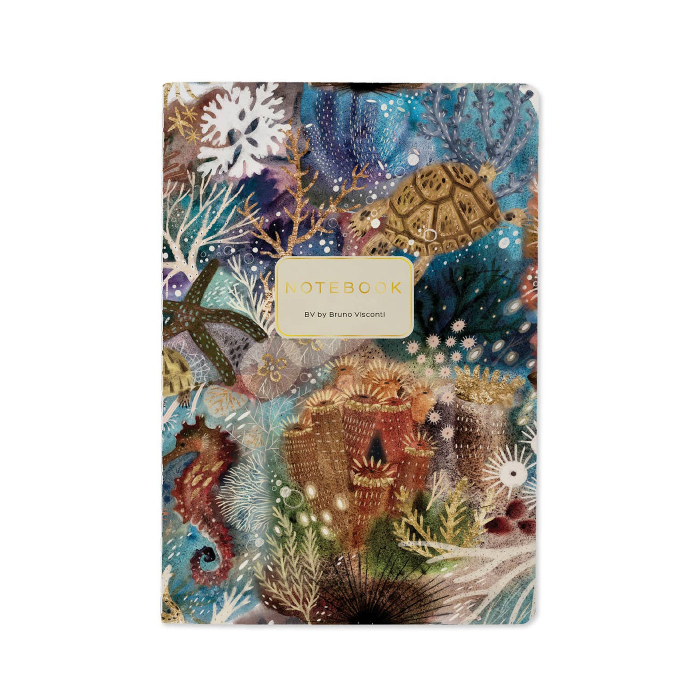 76 Page Softcover Ruled Notebook, A5 - Coral