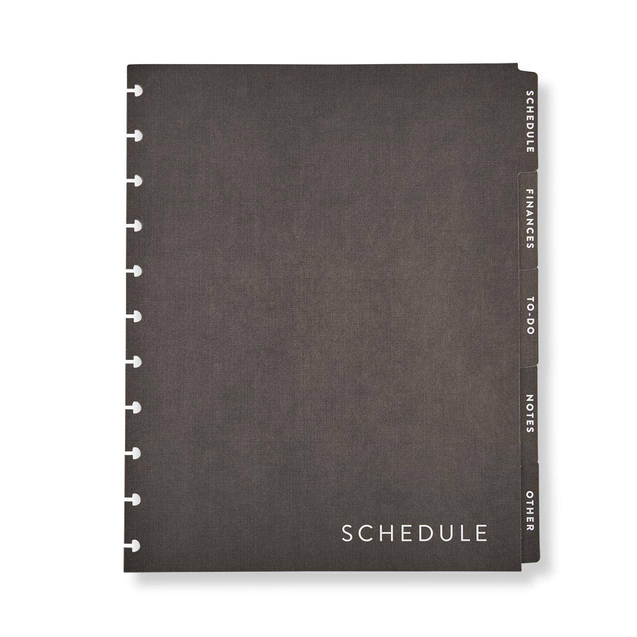 Levenger Circa Life Works Discbound Notebook Dividers, Letter - White