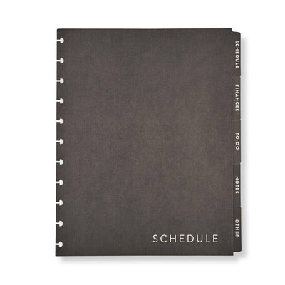 Levenger Circa Life Works Discbound Notebook Dividers, Letter - White
