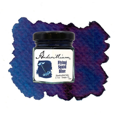 Anderillium Fountain Pen Ink, Flying Squid Blue